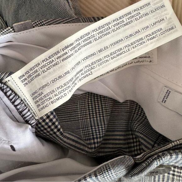 Mango Prince of Wales Suit Pants - Picture 10 of 14